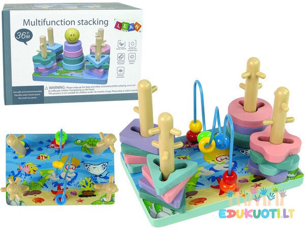 Medinė dėlionė Multi EDU10162