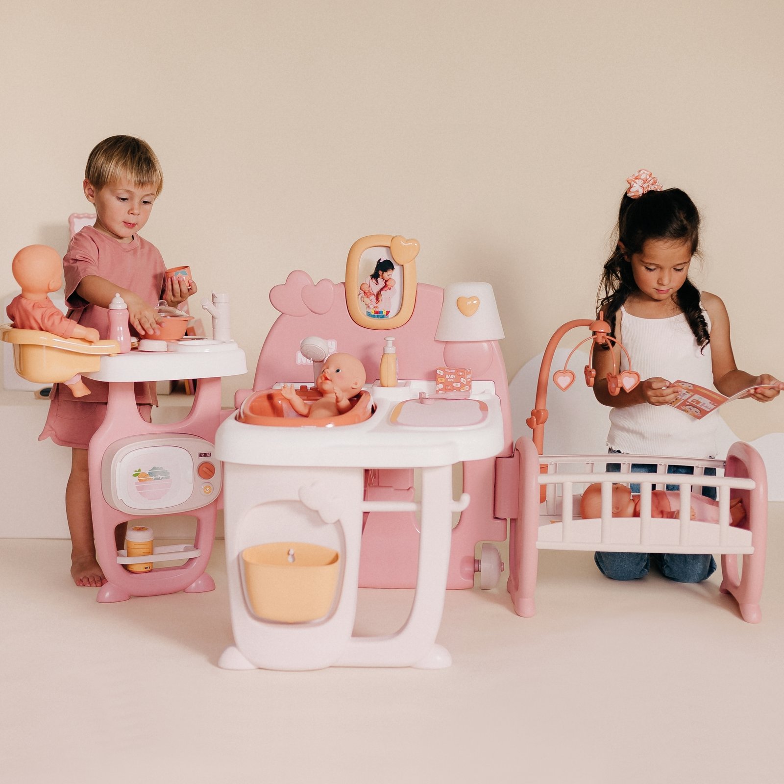 Interaktyvus didelis lėlės priežiūros rinkinys ED220376 220394 - Image 3