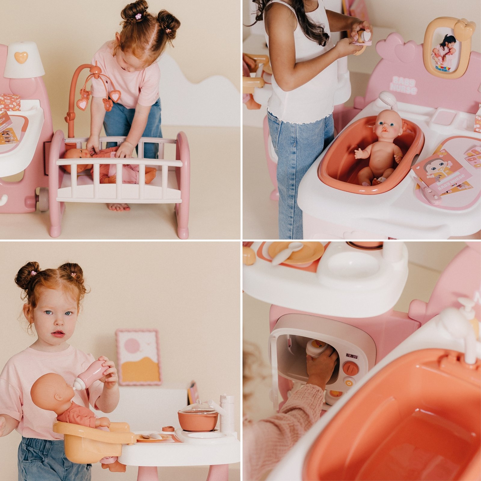 Interaktyvus didelis lėlės priežiūros rinkinys ED220376 220394 - Image 4