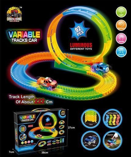 Tamsoje šviečianti trasa 92 dalys  N-710