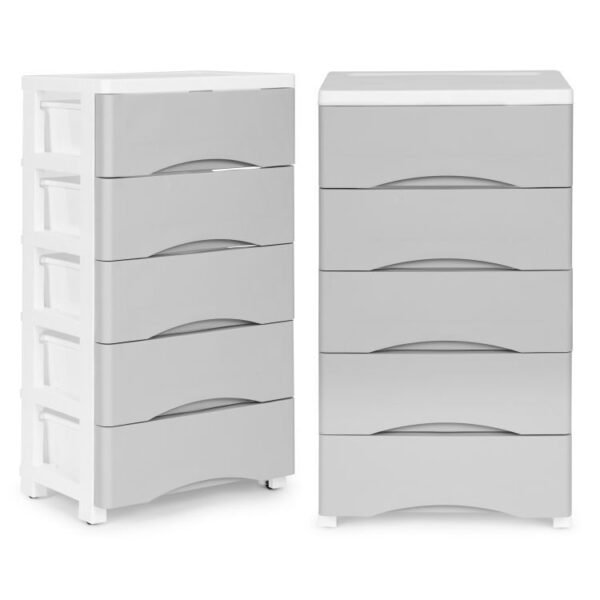 Spintelė su 5 stalčiais ir ratukais PJJCBS0024-05A