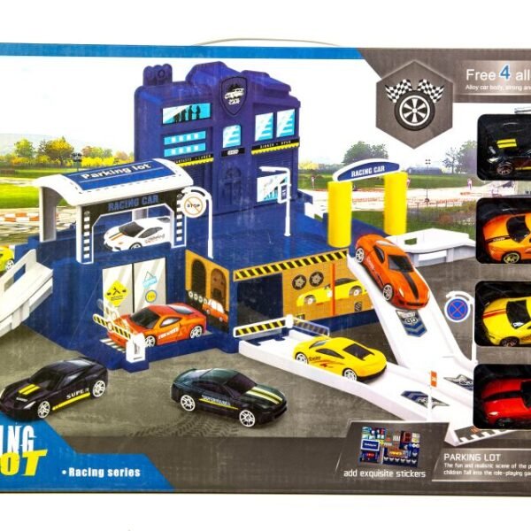 Automobilių stovėjimo aikštelė su priedais S-046