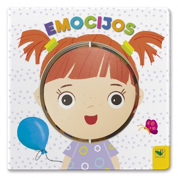 Knygelė su judančiais ir paslėptais elementais Emocijos