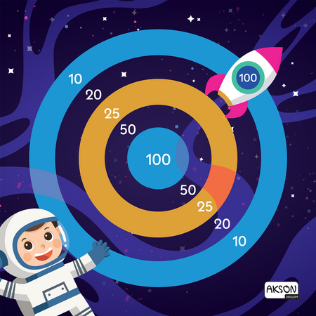 PVC kilimėlis Taikinys A9838