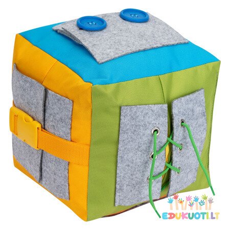 Sensorinis minkštas kubas A0785