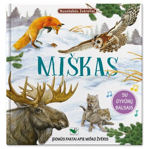 Knygelė su garsais Gyvūnų balsai