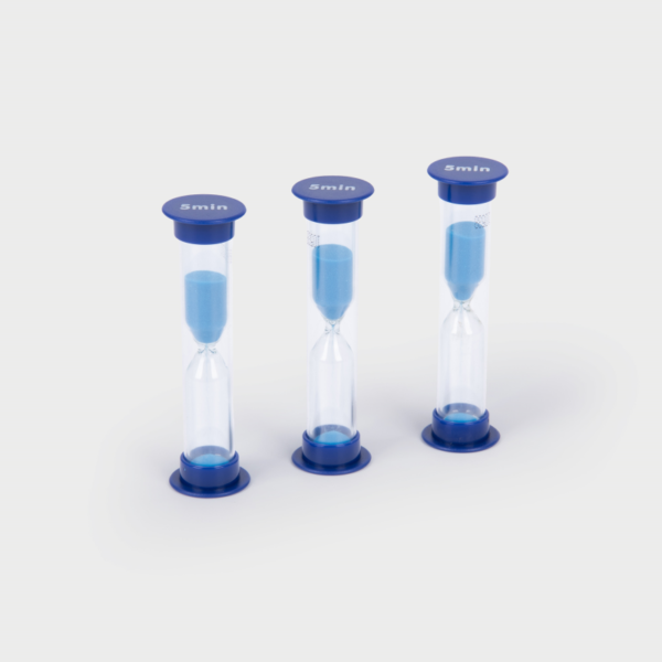 Smėlio laikrodžių rinkinys  5 min EDU92003