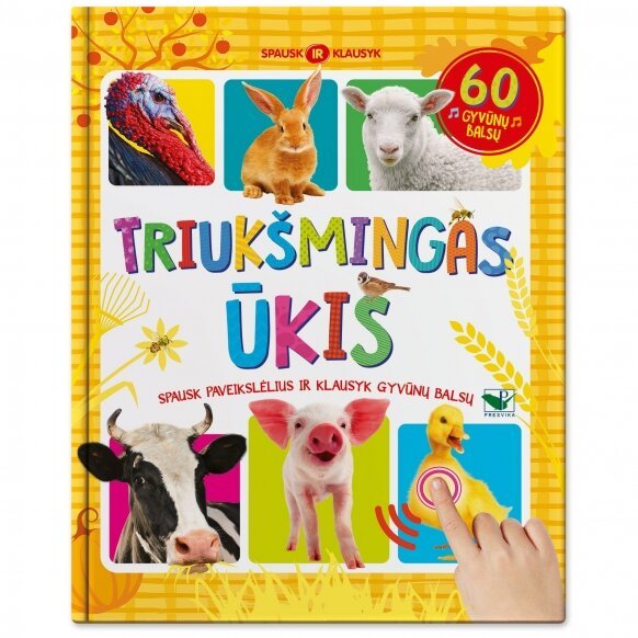 Knygelė su garsais Triukšmo Ūkis