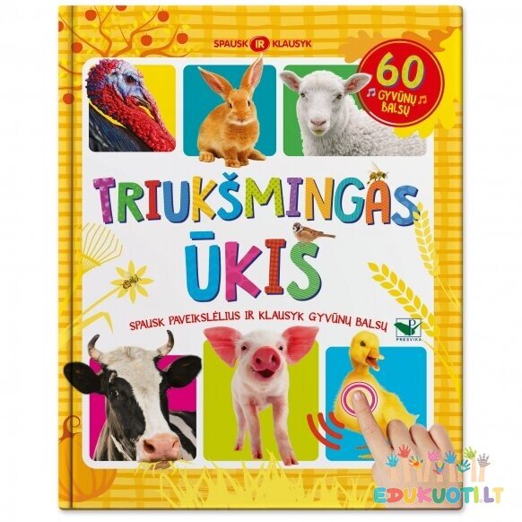 Knygelė su garsais Triukšmo Ūkis