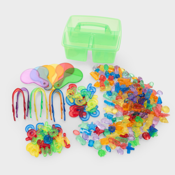 Šviesos stalo ir led panelių  priemonių rinkinys 245 vnt. C73173