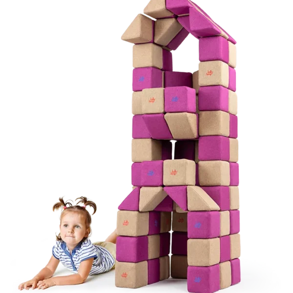 Magnetiniai blokeliai JollyHeap rinkinys EXTRA 32vnt.