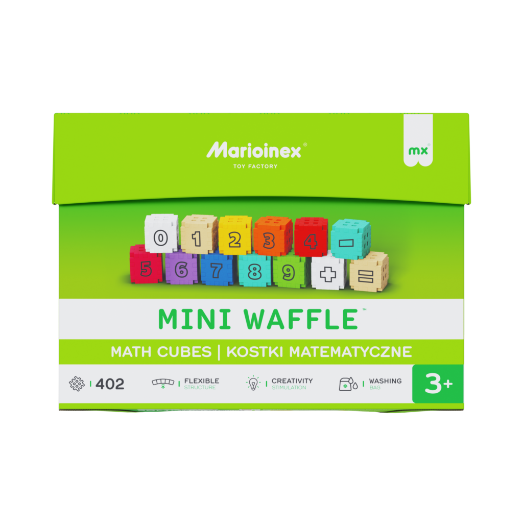 Mini vaflinis konstruktorius Skaičiai 909775