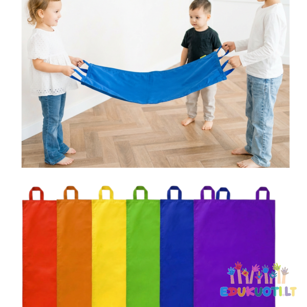 Mini sensorinis parašiutas